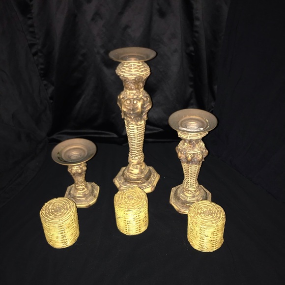 Candles w/ Matching Candlestick - Picture 5 of 5